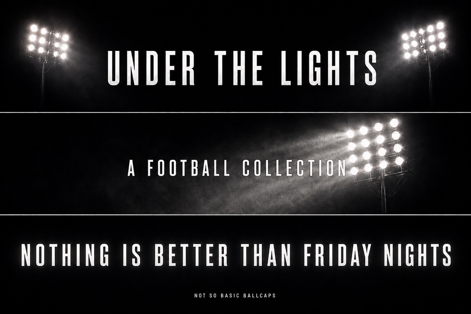 Under the lights…a football tradition.